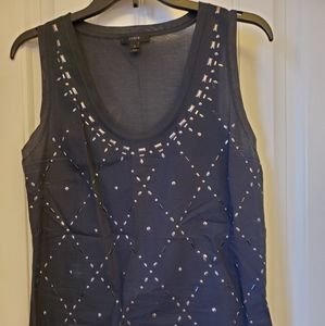J. Crew tank with stud details
